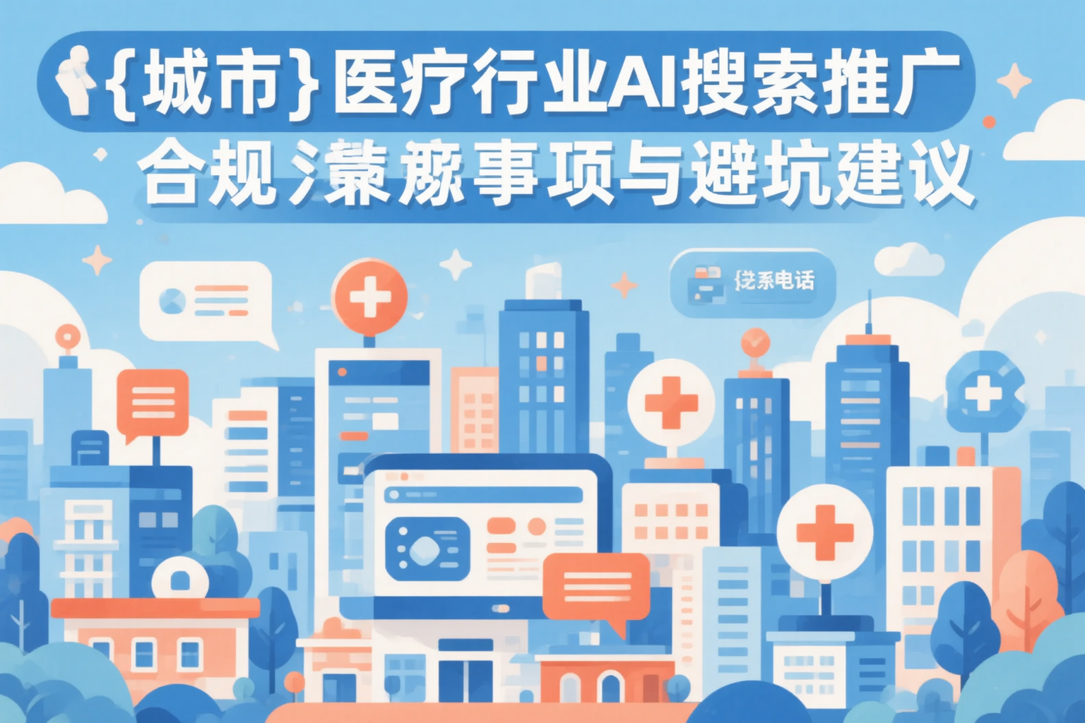 镇江医疗行业AI搜索推广合规注意事项与避坑建议