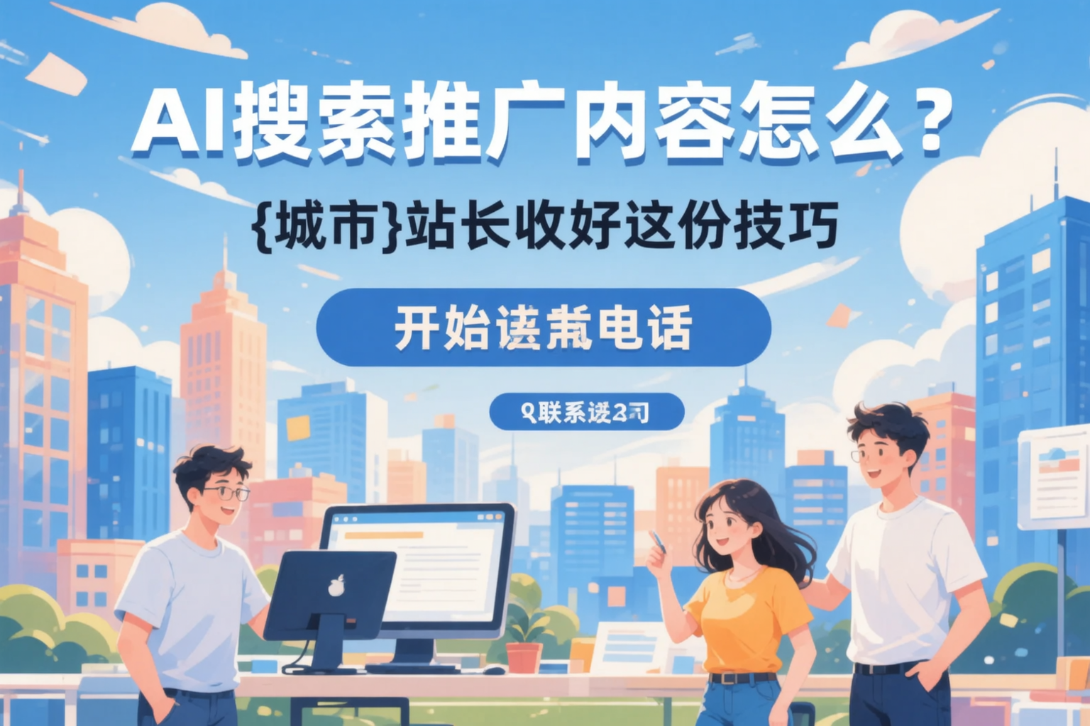 AI搜索推广内容怎么写?镇江站长收好这份技巧