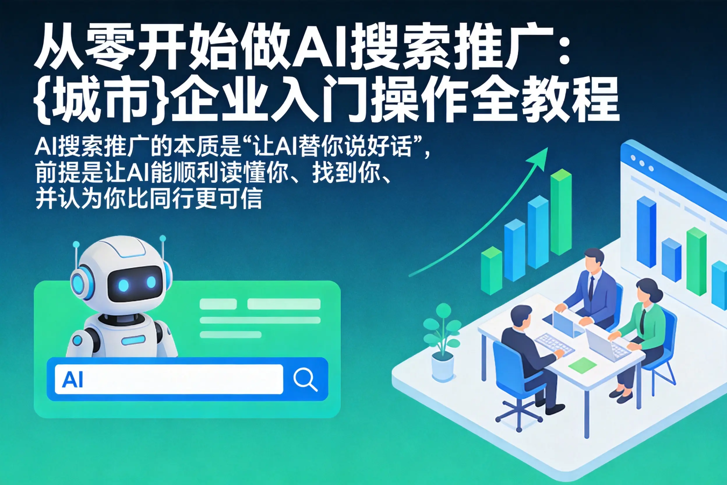 从零开始做AI搜索推广:镇江企业入门操作全教程