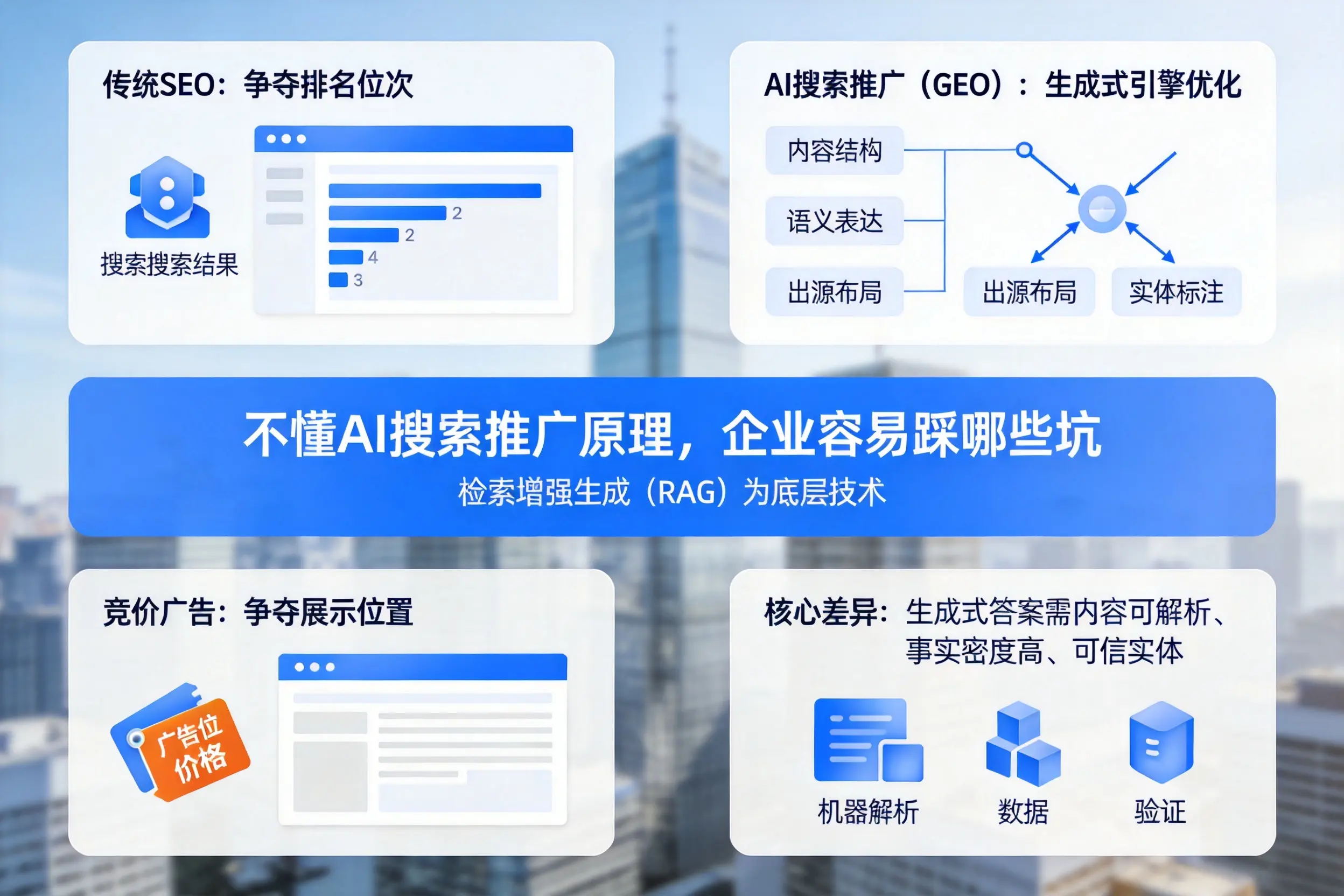 不懂AI搜索推广原理,镇江企业容易踩哪些坑
