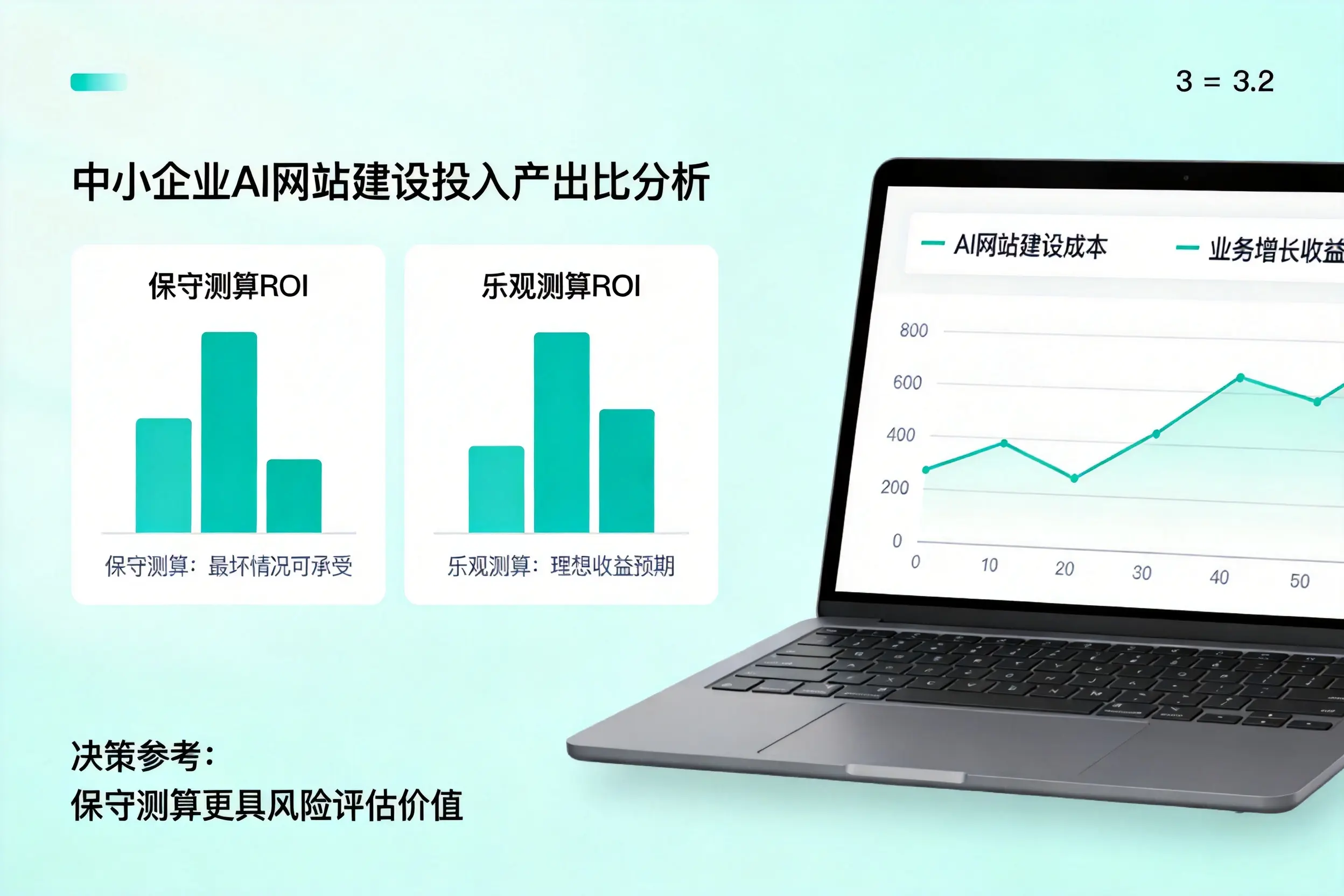 镇江中小企业AI网站建设投入产出比怎么算?先看这份分析