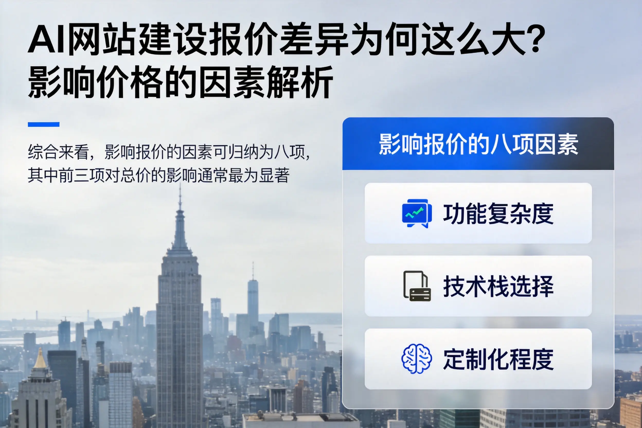 镇江AI网站建设报价差异为何这么大?影响价格的因素解析