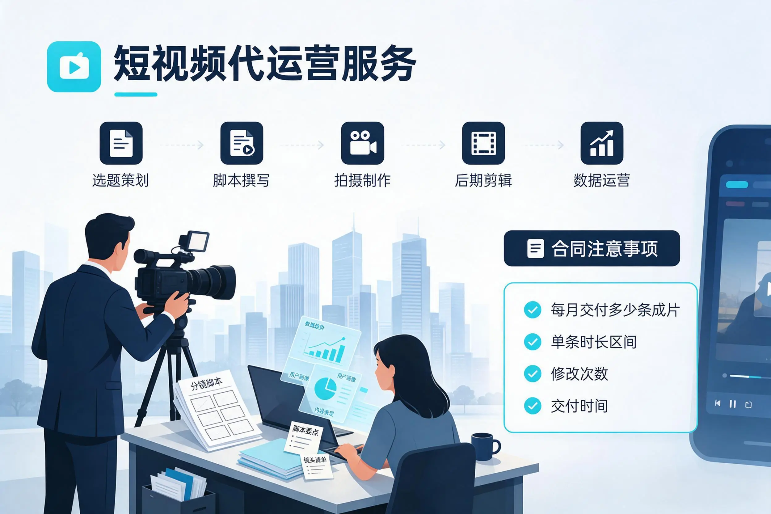 短视频代运营包含哪些服务?镇江企业常见问题科普