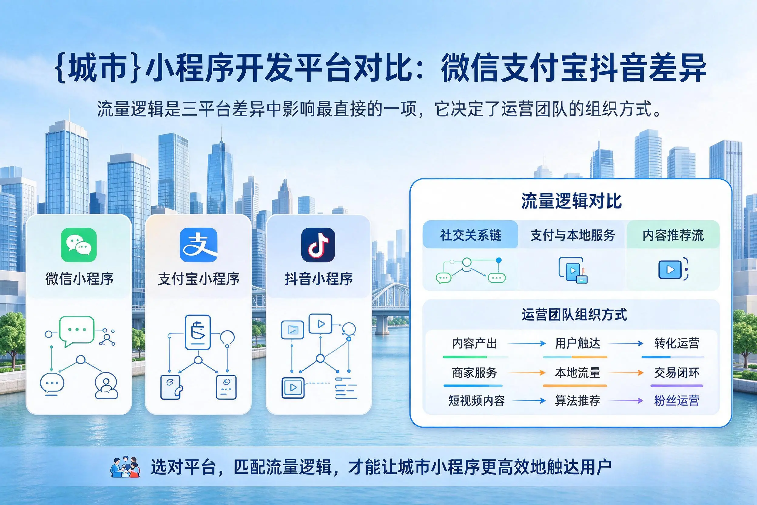 镇江小程序开发平台对比：微信支付宝抖音差异