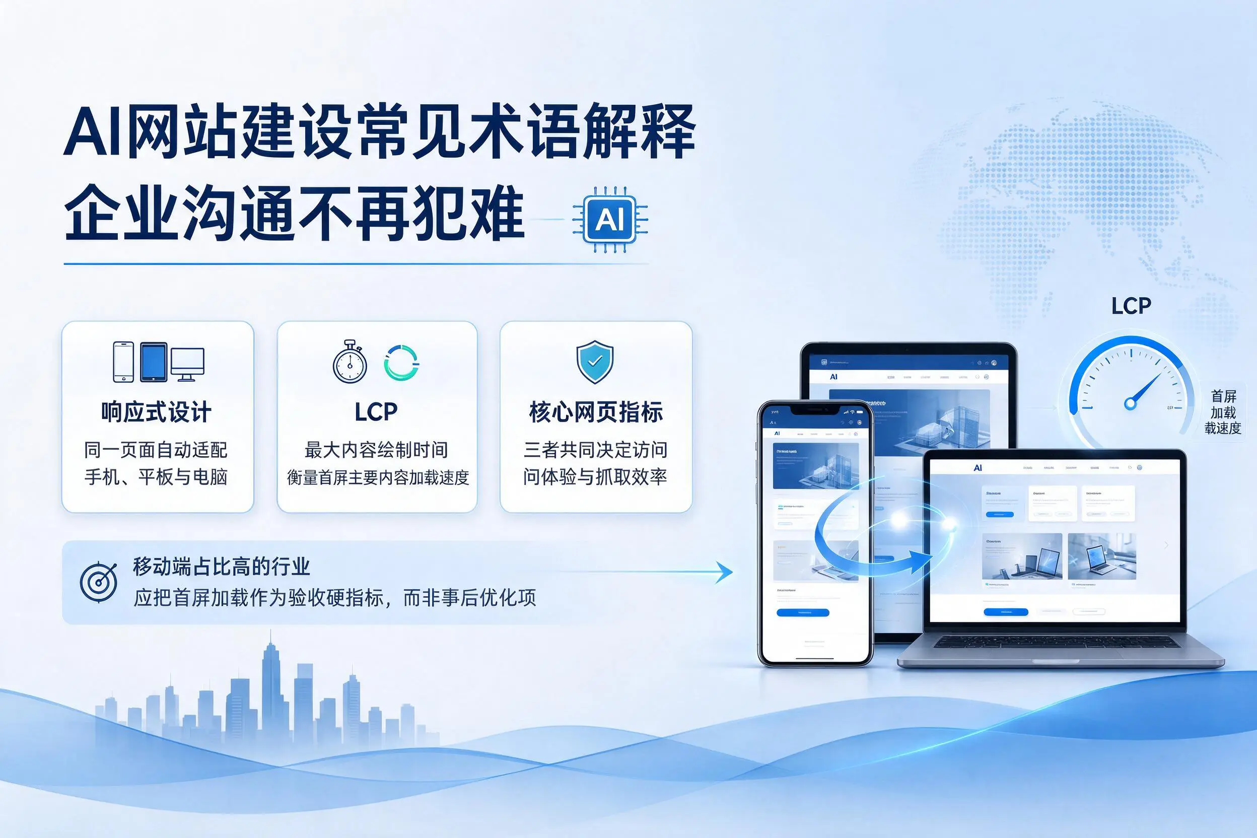 AI网站建设常见术语解释,镇江企业沟通不再犯难